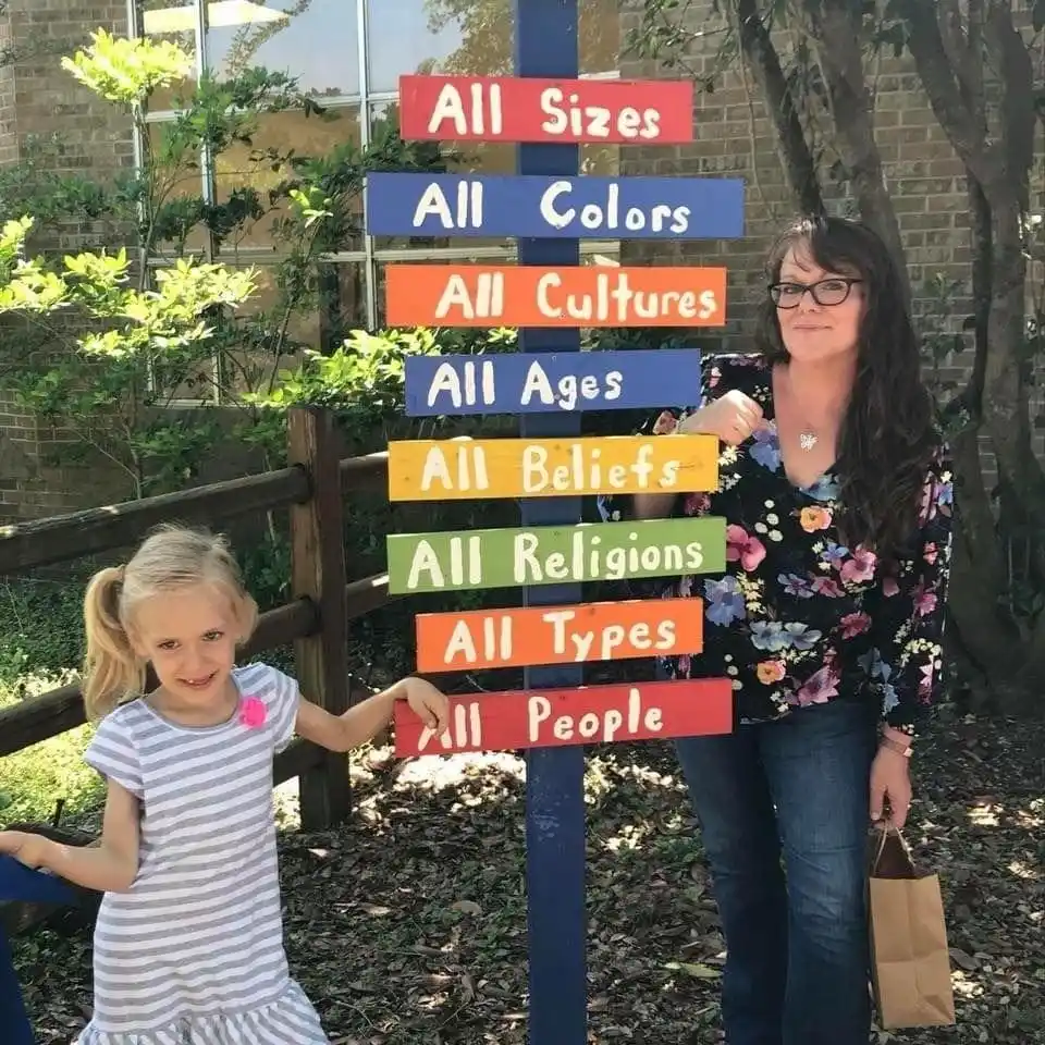 Kimberly and her daughter, Kai