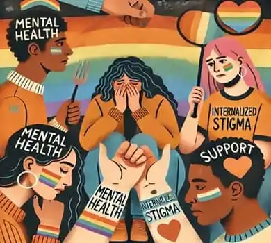 The Hidden Struggles of LGBTQIA+ Individuals: Mental Health and Internalized Stigma